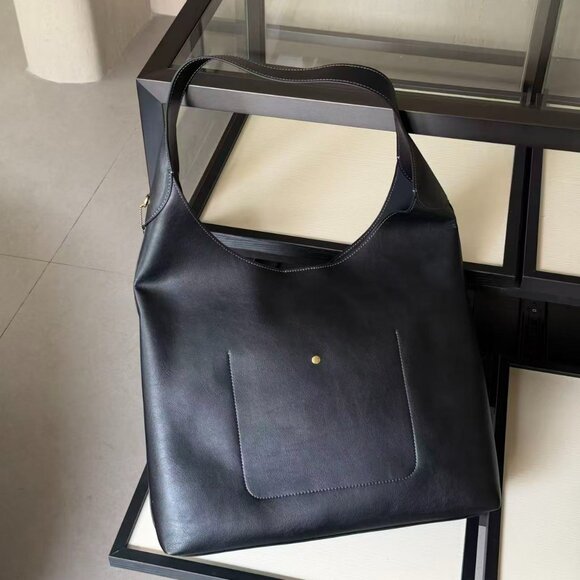 Coach Brooklyn 28 Black Luxury Shoulder Bag - Picture 5 of 6